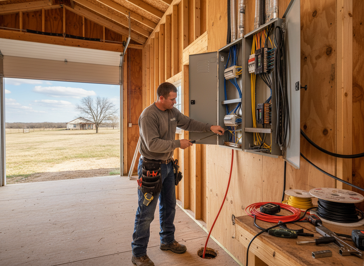 Wiring a Detached Shop or Barn: Feeders, Subpanels and Grounding at a Second Building