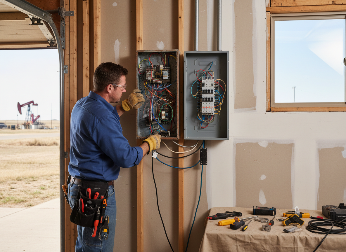 Electrical Panel Replacement in Tuttle, OK