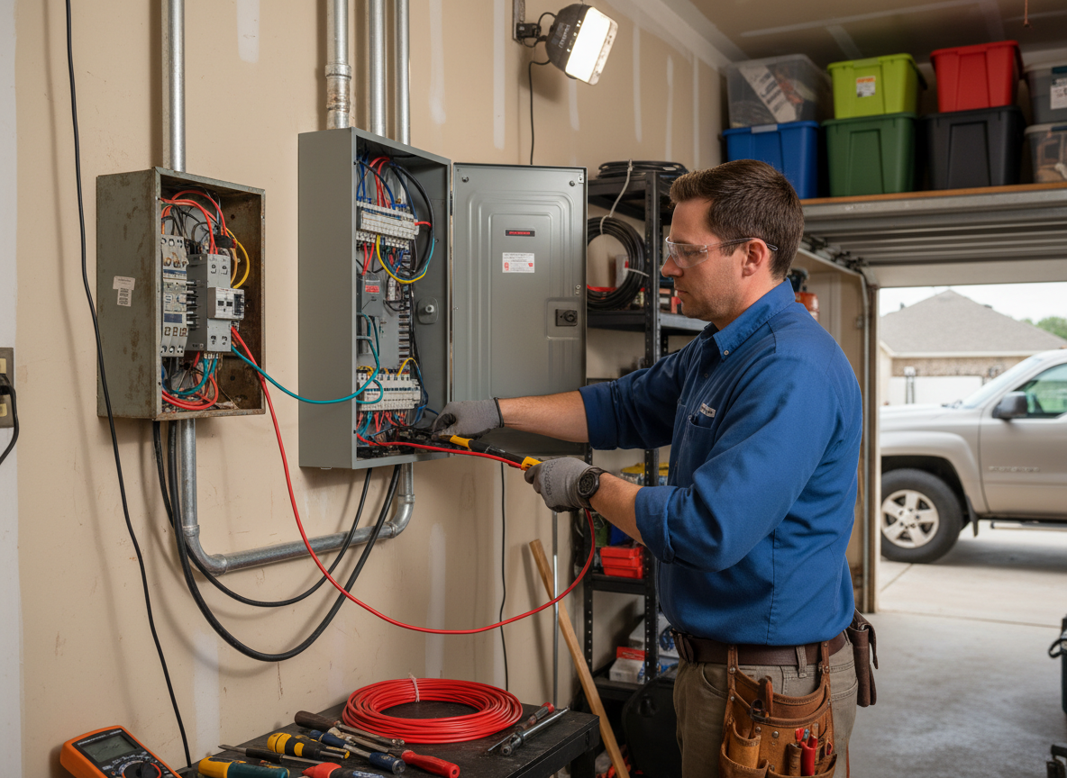 Electrical Panel Upgrade in Tuttle, OK